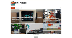 Desktop Screenshot of enthings.com